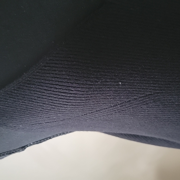 Black T-Strap Sweater - Picture 3 of 6